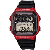 Zegarek Męski CASIO 10 bar do Pływania AE-1300WH-4AVDF