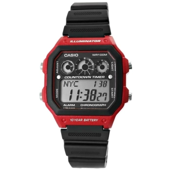 Zegarek Męski CASIO 10 bar do Pływania AE-1300WH-4AVDF