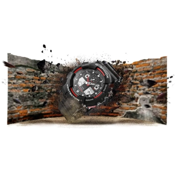Zegarek Męski CASIO G-SHOCK GA-100-1A4ER + BOX