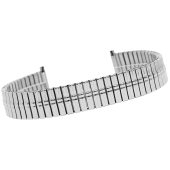 Bransoleta rozciągana Srebrna HQ 12 do 16 mm 117S-12/16