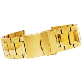 Bransoleta regulowana Złota PVD 22 mm 676G-22