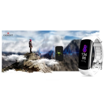 Smartband Giewont Fit&GO Duo GW200-2 - Black/Ice White