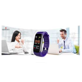 Smartband Giewont Fit&GO Duo GW200-3 - Black/Flora Violet