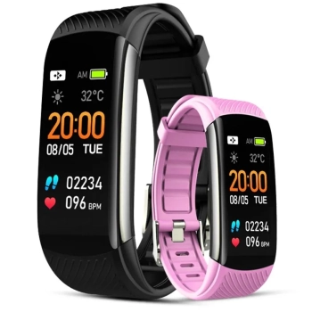 Smartband Giewont Fit&GO Duo GW200-4 - Black/Think Pink