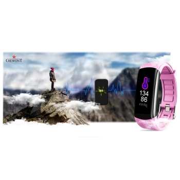 Smartband Giewont Fit&GO Duo GW200-4 - Black/Think Pink
