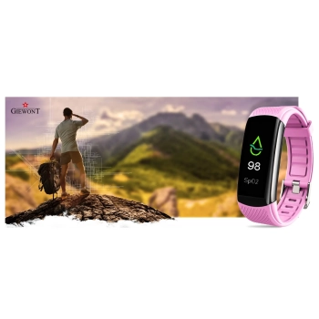 Smartband Giewont Fit&GO Duo GW200-4 - Black/Think Pink