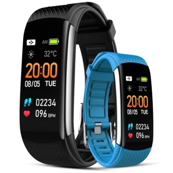 Smartband Giewont Fit&GO Duo GW200-7 - Black/Sky Blue