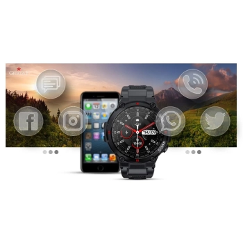 Smartwatch Giewont Focus SmartCall GW430-1 - Carbon