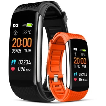 Smartband Giewont Fit&GO Duo GW200-9 - Black/Orange Power