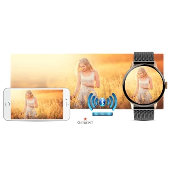 Smartwatch Giewont Supernova SmartCall GW330-4 Black Shine/Powder Pink