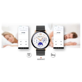 Smartwatch Giewont Supernova SmartCall GW330-4 Black Shine/Powder Pink