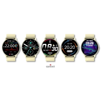 Smartwatch Giewont Sport Around GW120-6 - Ivory Effect