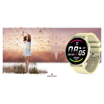Smartwatch Giewont Sport Around GW120-6 - Ivory Effect