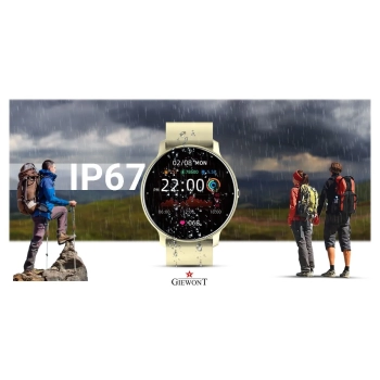 Smartwatch Giewont Sport Around GW120-6 - Ivory Effect