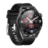 Smartwatch Rubicon RNCE88-1 Czarny- Czarny Pasek Silikonowy + Czarny Pasek Skórzany