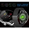 Smartwatch Rubicon RNCE88-1 Czarny- Czarny Pasek Silikonowy + Czarny Pasek Skórzany
