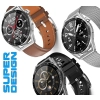 Smartwatch Rubicon RNCE88-1 Czarny- Czarny Pasek Silikonowy + Czarny Pasek Skórzany
