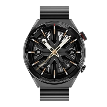 Smartwatch Rubicon RNCE99-2 Czarno-Czarny + Czarny Pasek Silikonowy