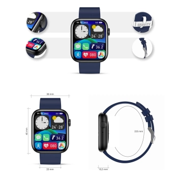 Smartwatch Damski Gravity GT3-5