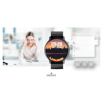Smartwatch Giewont Sport Around PRO SmartCall GW120-2 PRO - Carbon