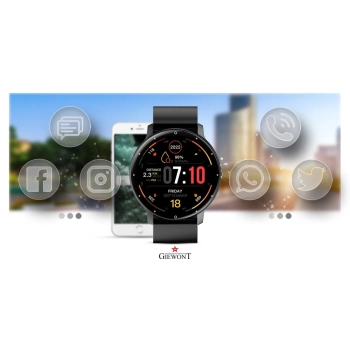 Smartwatch Giewont Sport Around PRO SmartCall GW120-2 PRO - Carbon
