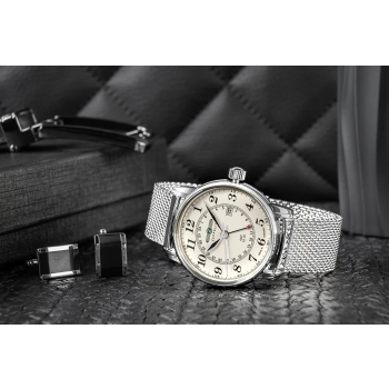 Zegarek Męski Zeppelin LZ127 Graf Zeppelin GMT 7642M-5 + BOX