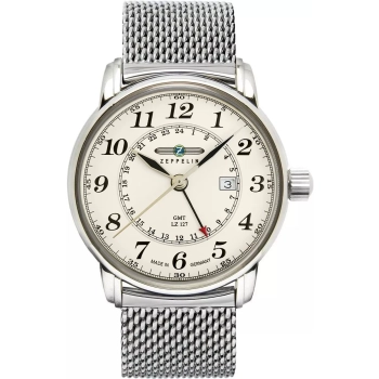 Zegarek Męski Zeppelin LZ127 Graf Zeppelin GMT 7642M-5 + BOX