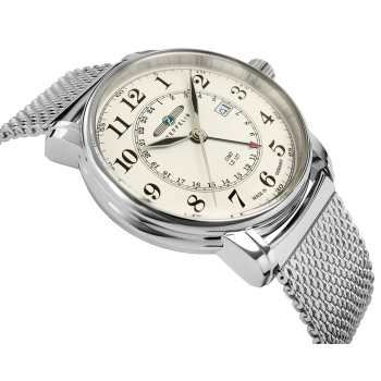 Zegarek Męski Zeppelin LZ127 Graf Zeppelin GMT 7642M-5 + BOX