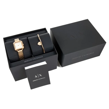 Zegarek Damski + Bransoletka Armani Exchange AX7164SET + BOX