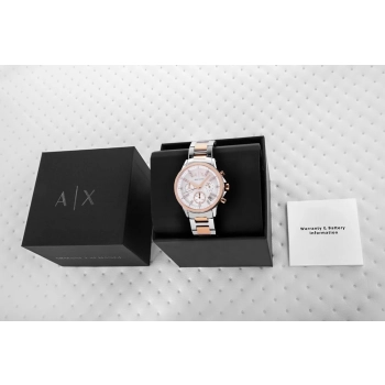 Zegarek Damski Armani Exchange Banks Chronograph AX4331 + BOX