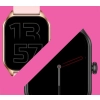 Smartwatch Damski Rubicon RNCF03-5 Różowe złoto + 2 Paski
