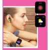 Smartwatch Damski Rubicon RNCF03-5 Różowe złoto + 2 Paski