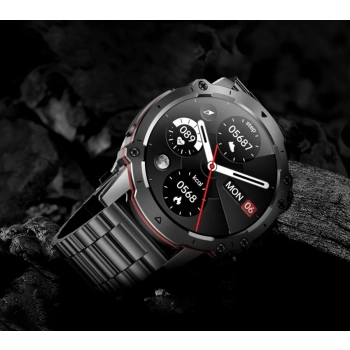 Smartwatch Męski Rubicon RNCF18-1 BLACK Bransoleta + Pasek
