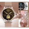 Smartwatch Damski Rubicon RNCF19-1 Różowe Złoto  Bransoleta + Pasek