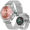 Smartwatch Damski Rubicon RNCF19-1 Silver  Bransoleta + Pasek