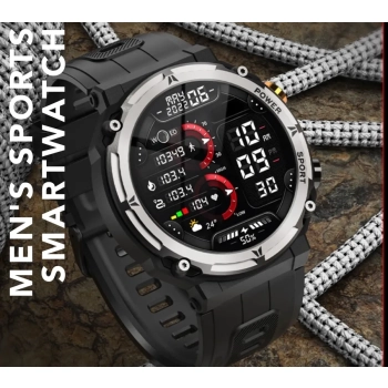 Smartwatch Męski Rubicon RNCF25-1 BLACK