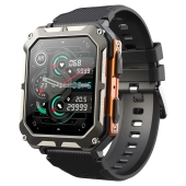 Smartwatch Męski Rubicon RNCF27 BLACK/ORANGE