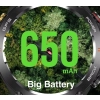 Smartwatch Męski Rubicon RNCF37-1 GPS BLACK
