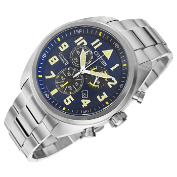 Zegarek Męski CITIZEN Super Titanium Eco-Drive AT2480-81L + BOX
