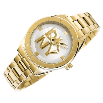 Zegarek Damski DKNY Chambers Midi Gold DK1L016M0065 + BOX
