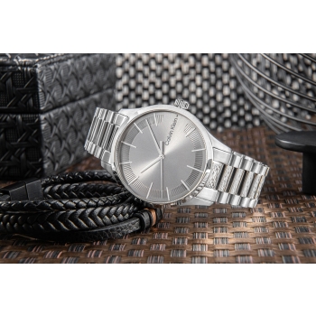 Zegarek Męski CALVIN KLEIN Iconic Brancelet 25200036 + BOX