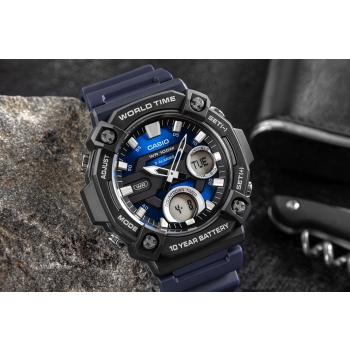Zegarek Męski CASIO AEQ-120W-2AVDF + BOX