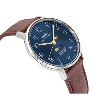 Zegarek Męski TIMEX Waterbury Classic Moon Phase TW2W75600 + BOX